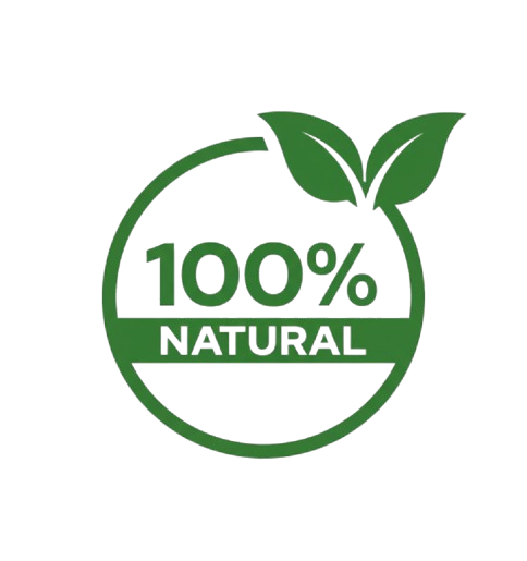 100% Natural Logo